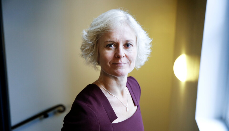 HÅPER PÅ NASJONAL UTRULLING: Tove Gundersen i Rådet for psykisk helse vil følge prosjektet på Lovisenberg tett, og håper resultatene vil danne grunnlag for en nasjonal utrulling av metodikken. Foto: Per Corneliussen