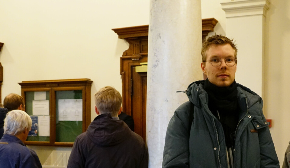 KAN GÅ VIDERE: Tobias Judin i Datatilsynet hadde håper på et annet resultat, men er fornøyd med at dommen gir en avklaring. – Uansett er det bra å få en endelig avklaring i saken slik at partene i saken kan gå videre, sier Judin. Foto: Julie Kalveland KAN GÅ VIDERE: Tobias Judin i Datatilsynet hadde håper på et annet resultat, men er fornøyd med at dommen gir en avklaring. – Uansett er det bra å få en endelig avklaring i saken slik at partene i saken kan gå videre, sier Judin. Foto: Julie Kalveland