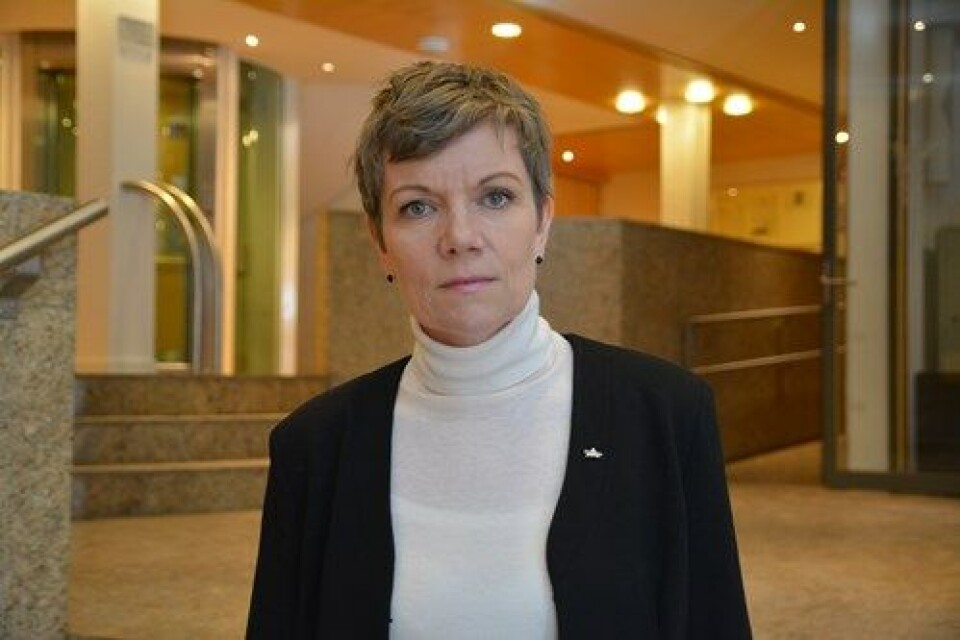 REAGERER: – Direktoratet har ikke hørt på våre helt klare, faglige råd, sier president Marit Hermansen i Legeforeningen.
Foto: Målfrid Bordvik REAGERER: – Direktoratet har ikke hørt på våre helt klare, faglige råd, sier president Marit Hermansen i Legeforeningen.
Foto: Målfrid Bordvik