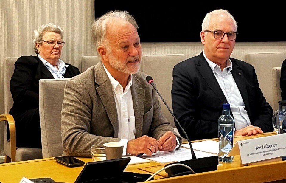 BREMSEKLOSS: Ivar Halvorsen i Legeforeningen uttalte under høringen at for liten respekt for tjenestenes behov har vært en bremsekloss gjennom hele perioden. Foto: Legeforeningen/Tor Martin Nilsen BREMSEKLOSS: Ivar Halvorsen i Legeforeningen uttalte under høringen at for liten respekt for tjenestenes behov har vært en bremsekloss gjennom hele perioden. Foto: Legeforeningen/Tor Martin Nilsen