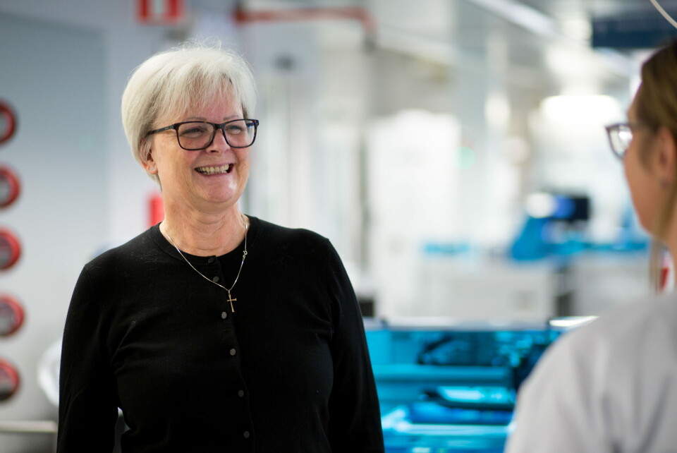 PRØVEKLUT: Anskaffelsen av ny laboratorieløsning ble gjennomført før anbudskonkurransen om Helseplattformen ble avgjort, og har så langt vært et eget, adskilt prosjekt. – Den kunnskapen og erfaringen vi har fått, går nå inn i Helseplattformens arbeid, så du kan si at vi har fungert som en slags prøveklut, sier klinikksjef Gilda Opland. Foto: Guro Kulset Merakerås PRØVEKLUT: Anskaffelsen av ny laboratorieløsning ble gjennomført før anbudskonkurransen om Helseplattformen ble avgjort, og har så langt vært et eget, adskilt prosjekt. – Den kunnskapen og erfaringen vi har fått, går nå inn i Helseplattformens arbeid, så du kan si at vi har fungert som en slags prøveklut, sier klinikksjef Gilda Opland. Foto: Guro Kulset Merakerås