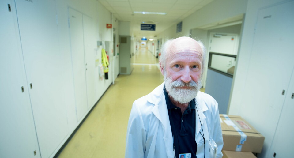 ADVARTE: Tidligere klinikkleder ved OUS, Hans-Jørgen Smith, er en av legene som i lengre tid advarte mot radiologisystemet. Smith, som akkurat er pensjonert, er glad for at Riksrevisjonen påpeker konsekvensene det hele fikk. Samtidig understreker han at dte nå jobbes med å finne et nytt system.  Foto: Vidar Sandnes