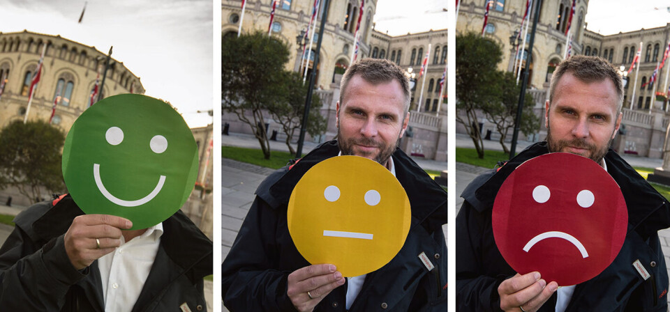 SMILEYS? - Under en slik samlebetegnelse skal det ligge lag på lag med informasjon om ventetider og kvalitet, framholder Torgeir Micaelsen, Arbeiderpartiets helsepolitiske talsperson. Foto: Vidar Sandnes