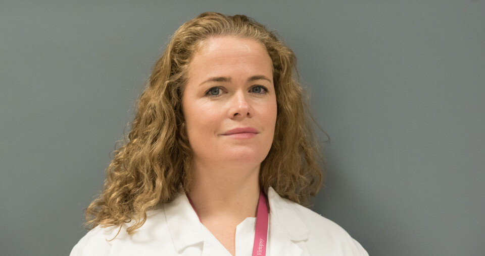 FLASKEHALS: Helga M. Brøgger, leder i Norsk radiologisk forening, sier det radiologiske miljøet er smertelig klar over at de radiologiske avdelingene er flaskehalser i mange sykehus og i mange pasientforløp. Hun mener ressursene bør forvaltes på en bedre måte. Foto: FLASKEHALS: Helga M. Brøgger, leder i Norsk radiologisk forening, sier det radiologiske miljøet er smertelig klar over at de radiologiske avdelingene er flaskehalser i mange sykehus og i mange pasientforløp. Hun mener ressursene bør forvaltes på en bedre måte. Foto: