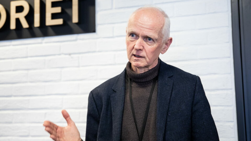Assisterende direktør Geir Bukholm i Folkehelseinstituttet (FHI) sier at de oppdaterte koronavaksinene fra Pfizer og Moderna skal tilbys i Norge. Foto: Siri Øverland Eriksen Foto: Assisterende direktør Geir Bukholm i Folkehelseinstituttet (FHI) sier at de oppdaterte koronavaksinene fra Pfizer og Moderna skal tilbys i Norge. Foto: Siri Øverland Eriksen Foto: