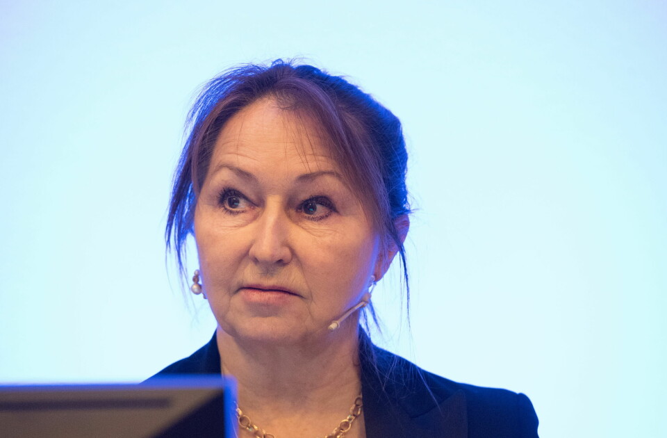 Gunn Marit Helgesen, styreleder i KS. Foto: Arkiv