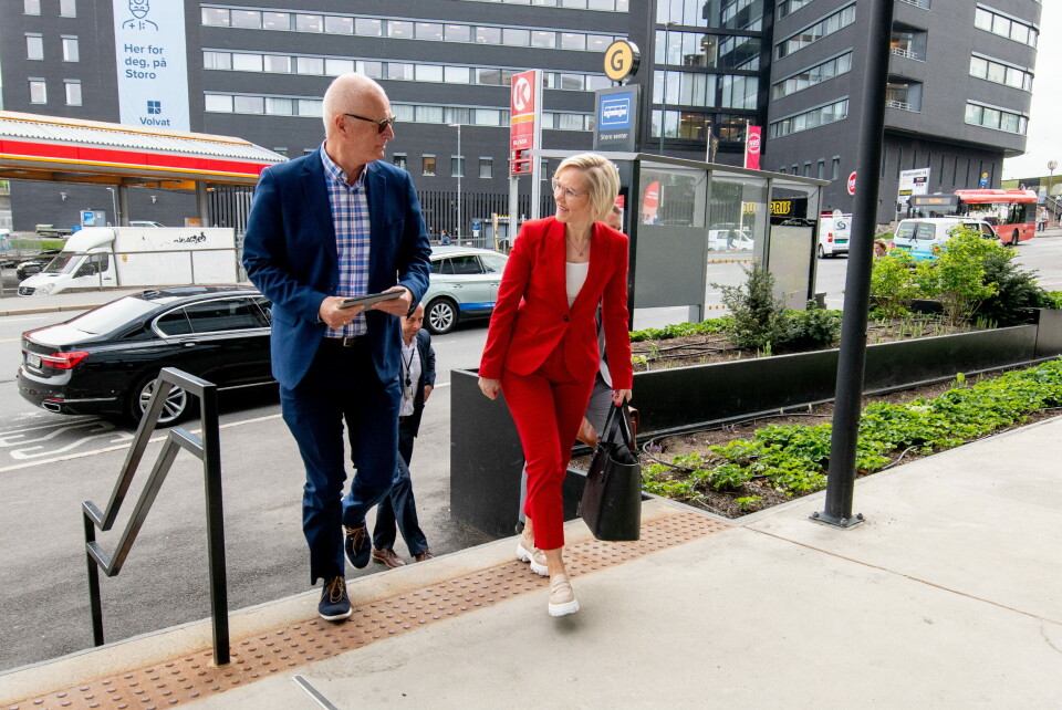 Helse- og omsorgsminister Ingvild Kjerkol er positiv til at det nå blir mulig å starte opp med produksjon av antibiotika i Norge. – Studien viser at det er realistisk, sier Helsedirektør Bjørn Guldvog. Foto: Vidar Sandnes Helse- og omsorgsminister Ingvild Kjerkol er positiv til at det nå blir mulig å starte opp med produksjon av antibiotika i Norge. – Studien viser at det er realistisk, sier Helsedirektør Bjørn Guldvog. Foto: Vidar Sandnes
