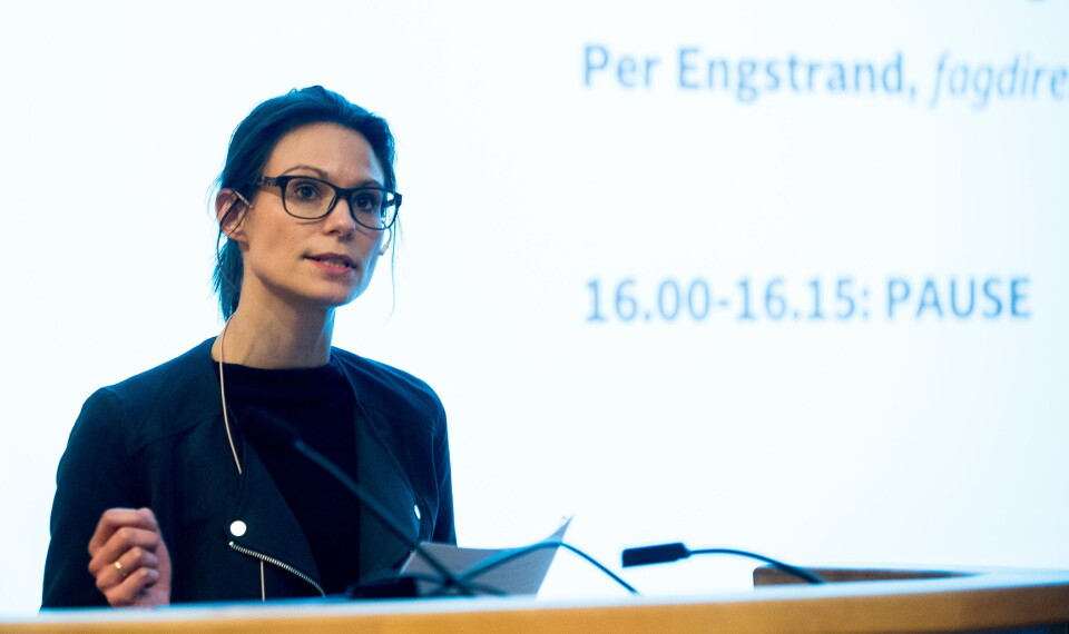 PENGELØFTE: Statssekretær Maria Jahrmann Bjerke mener det er viktig å merke seg at regjeringens handlingplan er en forpliktende opptrappingsplan. - Det gjelder langt fra alle handlingsplaner, uttaler hun. Foto: Vidar Sandnes PENGELØFTE: Statssekretær Maria Jahrmann Bjerke mener det er viktig å merke seg at regjeringens handlingplan er en forpliktende opptrappingsplan. - Det gjelder langt fra alle handlingsplaner, uttaler hun. Foto: Vidar Sandnes