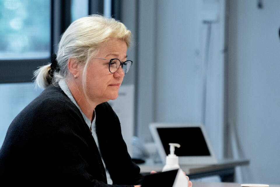 MØTE: Administrerende direktør i Helse Vest RHF, Cathrine Bryne, er leder for Beslutningsforum som møtes digitalt mandag 26. september. Foto: Vidar Sandnes Foto:
