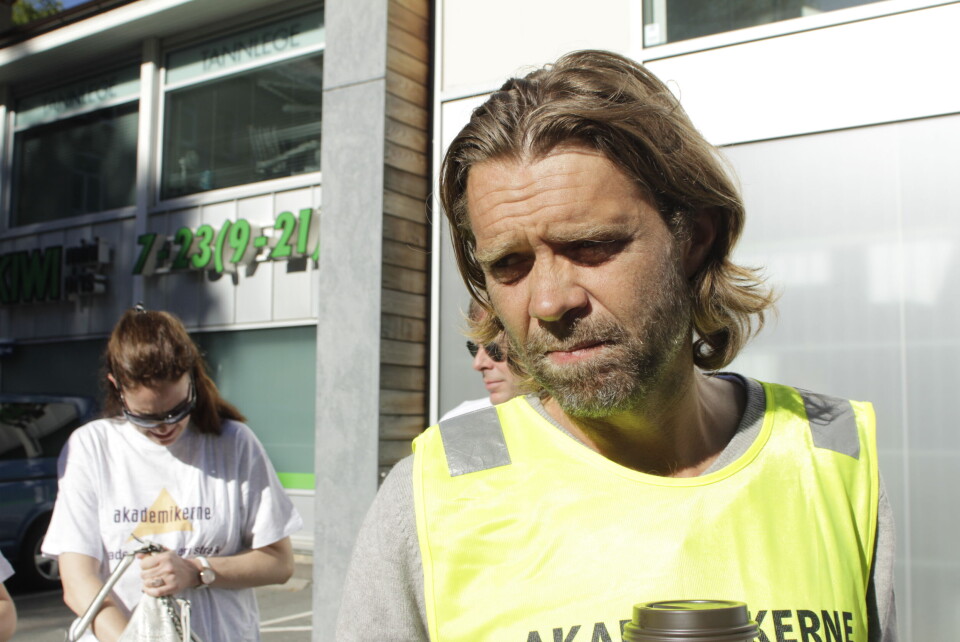 – Vi kan streike lenge