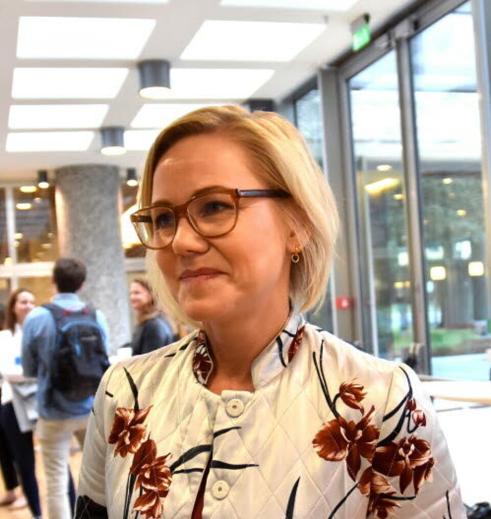 STØTTER FORSLAG: – Hvis statsråden lar dette ligge helt til over valget, vil vi selvsagt legge til rette for at selvtesting også kan brukes i tråd med anbefalingene fra Kreftregisteret, sier Invild Kjerkol i Arbeiderpartiet.
Foto: Lars Brock Nilsen STØTTER FORSLAG: – Hvis statsråden lar dette ligge helt til over valget, vil vi selvsagt legge til rette for at selvtesting også kan brukes i tråd med anbefalingene fra Kreftregisteret, sier Invild Kjerkol i Arbeiderpartiet.
Foto: Lars Brock Nilsen