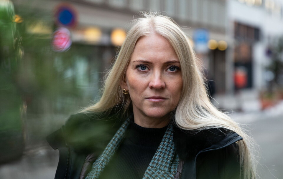 Lill Sverresdatter Larsen, forbundsleder i Norsk sykepleierforbund. Foto: Sunniva T Gaski