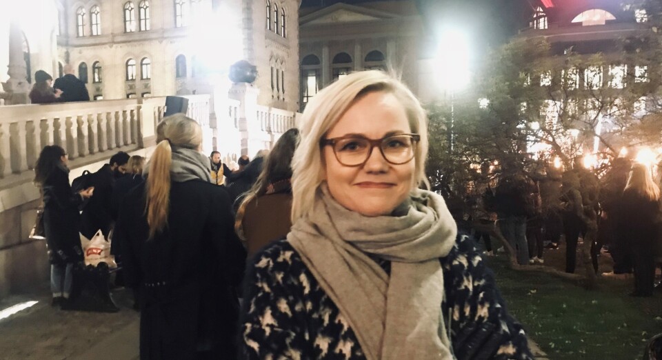 MÅTTE SNU: Aps helsepolitiske talsperson fikk ikke fortelle om Aps forslag foran Stortinget mandag ettermiddag. Foto: Anne Grete Storvik MÅTTE SNU: Aps helsepolitiske talsperson fikk ikke fortelle om Aps forslag foran Stortinget mandag ettermiddag. Foto: Anne Grete Storvik