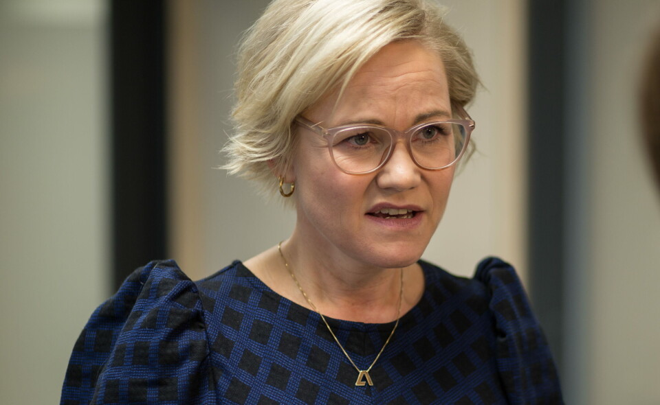 DISKUTERTE JOURNALPROSJEKT: Mandag møtte statsråd Ingvild Kjerkol KS for å snakke om fremtidsutsiktene for Felles kommunal journal. Foto: Guro Kulset Merakerås DISKUTERTE JOURNALPROSJEKT: Mandag møtte statsråd Ingvild Kjerkol KS for å snakke om fremtidsutsiktene for Felles kommunal journal. Foto: Guro Kulset Merakerås