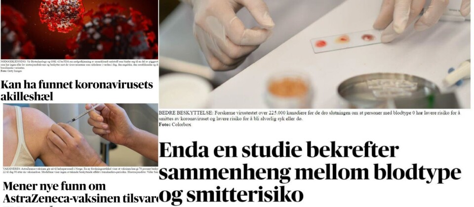 KORONA: Det er definitivt koronarelaterte saker som har slått best an blant Dagens Medisins lesere i 2021. Bare én av de ti mest leste sakene har ingenting med korona å gjøre. Foto: KORONA: Det er definitivt koronarelaterte saker som har slått best an blant Dagens Medisins lesere i 2021. Bare én av de ti mest leste sakene har ingenting med korona å gjøre. Foto: