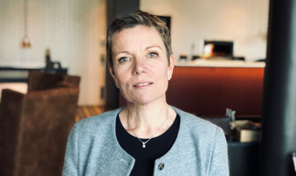 KOMMUNEHELSE-DEBATT: Legepresident Marit Hermansen samler rundt 150 delegater til landsstyremøte i Kristiansand denne uken. Kommunehelsetjenesten skal ta over mange oppgaver fra sykehusene de neste årene. Legeforeningen mener noen må ta ansvar for at kommunene blir satt i stand til å greie det, og dette er også tema på møtet, som starter tirsdag. Foto: Anne Grete Storvik KOMMUNEHELSE-DEBATT: Legepresident Marit Hermansen samler rundt 150 delegater til landsstyremøte i Kristiansand denne uken. Kommunehelsetjenesten skal ta over mange oppgaver fra sykehusene de neste årene. Legeforeningen mener noen må ta ansvar for at kommunene blir satt i stand til å greie det, og dette er også tema på møtet, som starter tirsdag. Foto: Anne Grete Storvik