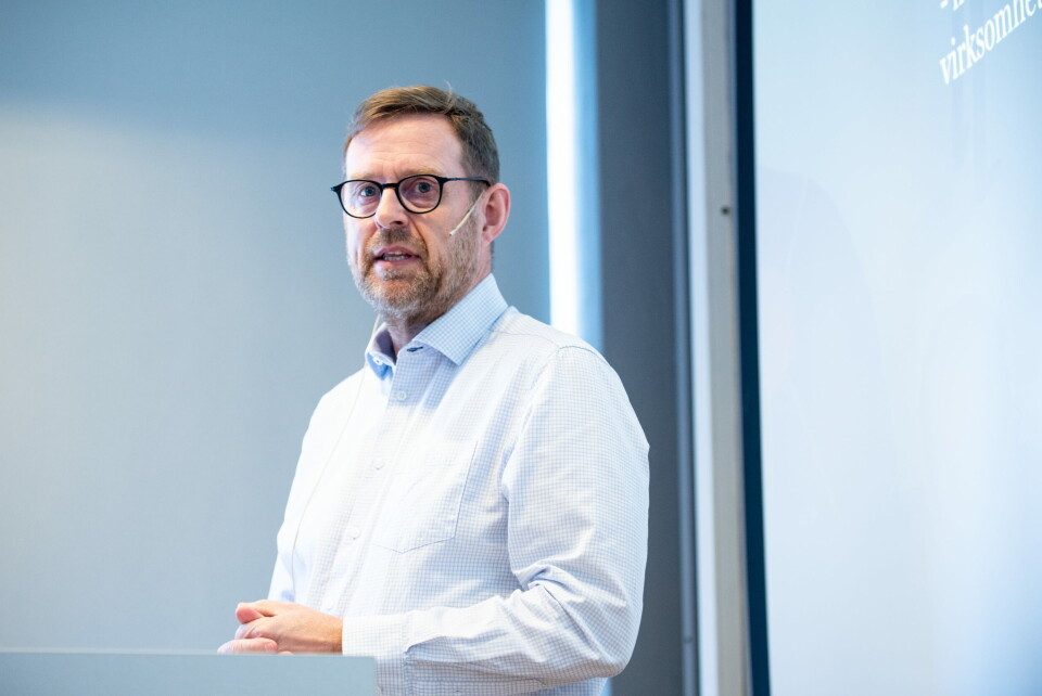 TVIL: – Er man tvil kan det være klokt å varsle, sa Anders Haugland, juridisk direktør i Statens helsetilsyn i sitt innlegg. Foto: Vidar Sandnes TVIL: – Er man tvil kan det være klokt å varsle, sa Anders Haugland, juridisk direktør i Statens helsetilsyn i sitt innlegg. Foto: Vidar Sandnes