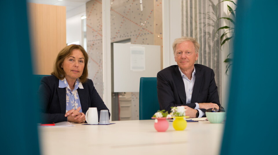 100 PROSENT: Direktør Grethe Aasved og styreleder Ola H. Strand er helt sikre på at avgjørelsen om å utsette oppstart til høsten er riktig. Foto: Guro Kulset Merakerås 100 PROSENT: Direktør Grethe Aasved og styreleder Ola H. Strand er helt sikre på at avgjørelsen om å utsette oppstart til høsten er riktig. Foto: Guro Kulset Merakerås