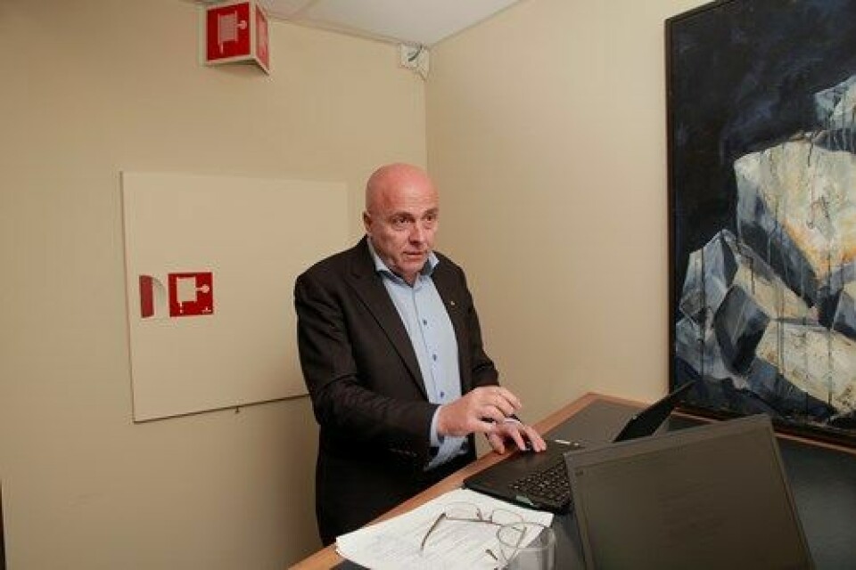 Leder for Beslutningsforum, Stig A. Slørdahl. 

            
                Foto: Lasse Moe