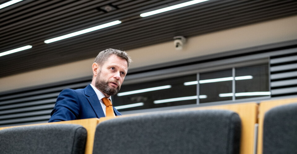 Mandag lanserte helseminister Bent Høie (H) den aller første nasjonale handlingsplanen for kliniske studier. Blant tiltakene som skal øke andelen kliniske studier i Norge, er å utrede en felles praksis for å henvise pasienter til studier i utlandet. Foto: Mandag lanserte helseminister Bent Høie (H) den aller første nasjonale handlingsplanen for kliniske studier. Blant tiltakene som skal øke andelen kliniske studier i Norge, er å utrede en felles praksis for å henvise pasienter til studier i utlandet. Foto: