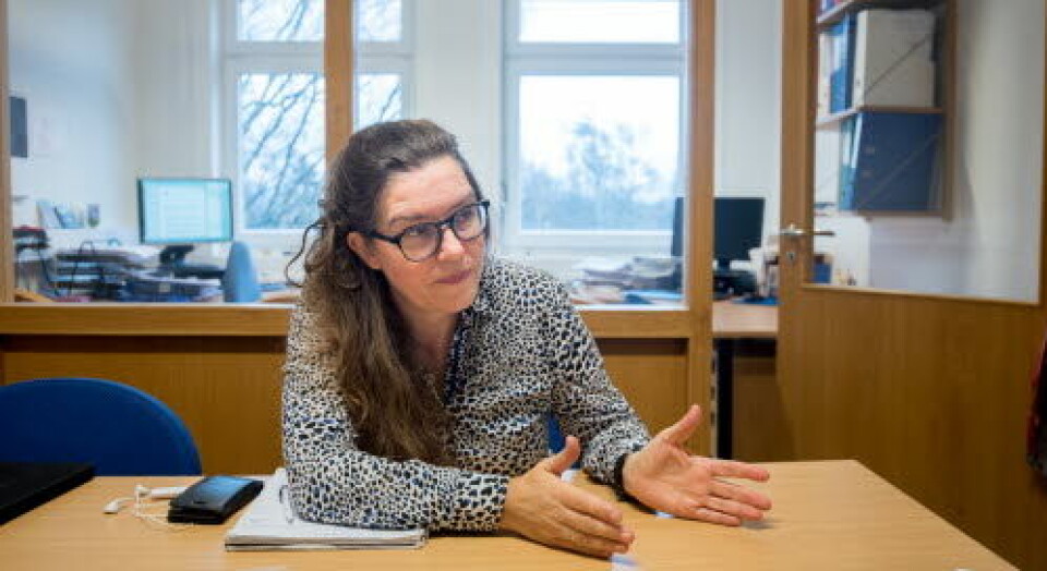 For våre pasienter er det terapeutisk å kjenne seg ivaretatt og håpefulle. Dermed toner vi ned i hvilken grad tilstandene har alvorlige utfall, sier Birgit Aanderaa, foretakstillitsvalgt for psykologene ved OUS.
Foto: Vidar Sandnes For våre pasienter er det terapeutisk å kjenne seg ivaretatt og håpefulle. Dermed toner vi ned i hvilken grad tilstandene har alvorlige utfall, sier Birgit Aanderaa, foretakstillitsvalgt for psykologene ved OUS.
Foto: Vidar Sandnes