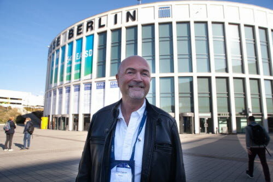 TEKNO: Seksjonsoverlege dr. med. Jan Bertil Eggesbø ved Lovisenberg Diakonale Sykehus gir blant annet en oppdatering på teknologiske hjelpemidler og ny type 1-behandling.
Foto: Lasse Moe