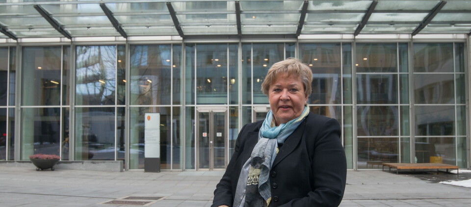 TOPPTRENT: – Å samarbeide er kanskje noe av det jeg er mest trenet i. Som departementsråd måtte jeg jo samarbeide med hvem som helst som kom inn i departementet, sier Anne Kari Lande Hasle om kritikken mot at hun blir ny nestleder i OUS. Foto: Vidar Sandnes
