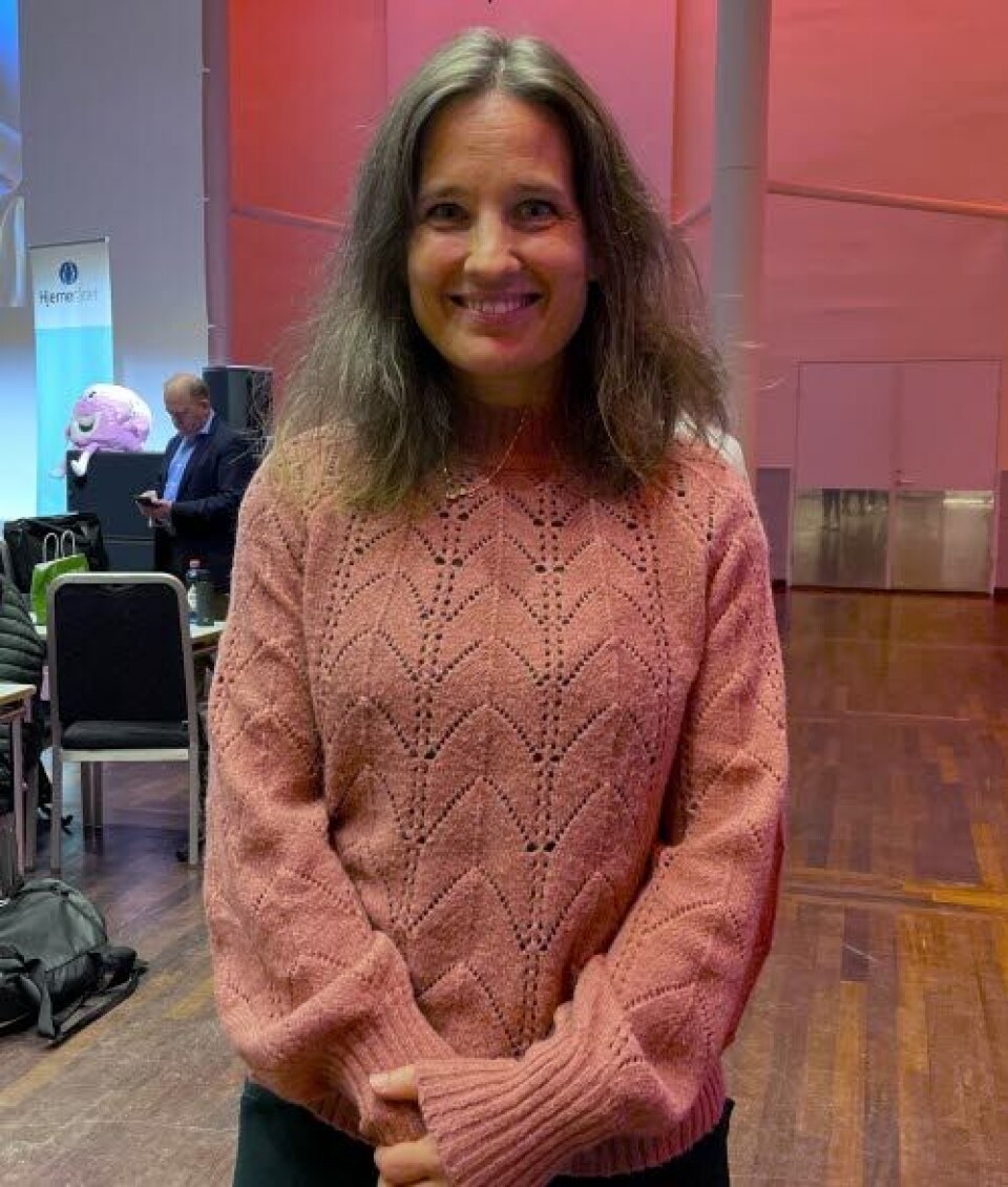 LITE KUNNSKAP: Seniorforsker Astrid Bjørnebekk forteller at deltakerne ble spurt om de anså at helsepersonell hadde kunnskap om tematikken. – De opplevde stort sett at kunnskapsnivået var lavt.
Foto: Henriette Isachsen LITE KUNNSKAP: Seniorforsker Astrid Bjørnebekk forteller at deltakerne ble spurt om de anså at helsepersonell hadde kunnskap om tematikken. – De opplevde stort sett at kunnskapsnivået var lavt.
Foto: Henriette Isachsen