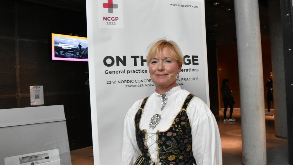 INSPIRERE: – En kongress som dette, er ikke bare en mulighet til å vise frem det vi har av forskning allerede, men også til å inspirere kollegaer til å forske mer, sier NFA-leder Marte Kvittum Tangen. Foto: Leni Aurora Brækhus Foto: INSPIRERE: – En kongress som dette, er ikke bare en mulighet til å vise frem det vi har av forskning allerede, men også til å inspirere kollegaer til å forske mer, sier NFA-leder Marte Kvittum Tangen. Foto: Leni Aurora Brækhus Foto: