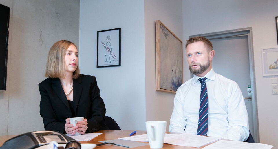 DIGITALISERER: Forsknings- og høyere utdanningsminister Iselin Nybø (V) og helseminister Bent Høie (H) vil sette fart på digitaliseringen av Helse-Norge Foto: Vidar Sandnes DIGITALISERER: Forsknings- og høyere utdanningsminister Iselin Nybø (V) og helseminister Bent Høie (H) vil sette fart på digitaliseringen av Helse-Norge Foto: Vidar Sandnes