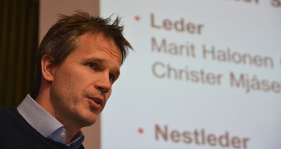 TO ÅR: Christer Mjåset ble denne uken valgt til Ylf-leder for de kommende to årene, og fikk flere stemmer enn Marit Halonen Christensen, som var innstilt av valgkomiteen. Foto: Anne Grete Storvik