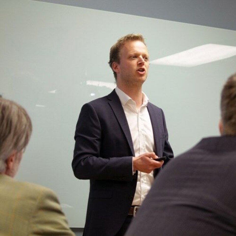 DOBBELT SÅ MANGE: Leif Rune Skymoen, administrerende direktør i Curida, mener målet må være en dobling av antallet industrifinansierte kliniske legemiddelstudier i Norge innen 2025.
Foto: Øyvind Bosnes Engen