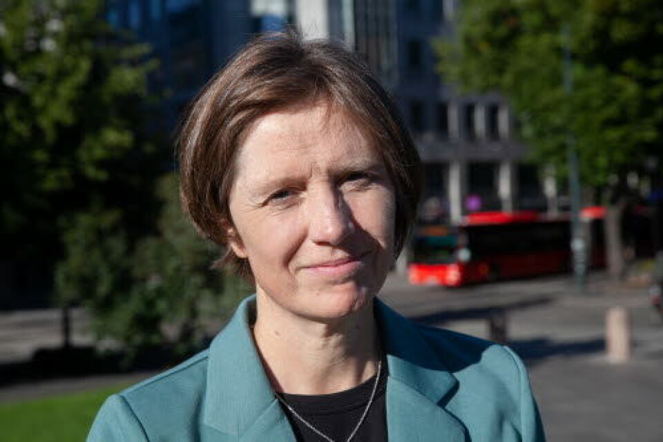 TRAGISK: Kjersti Toppe (Sp) mener det er tragisk at det har tatt måneder å avklare hva slags app som skal lages, når «vi står midt oppe i en ny situasjon med oppblomstring av smitte».
Foto: Lasse Moe
