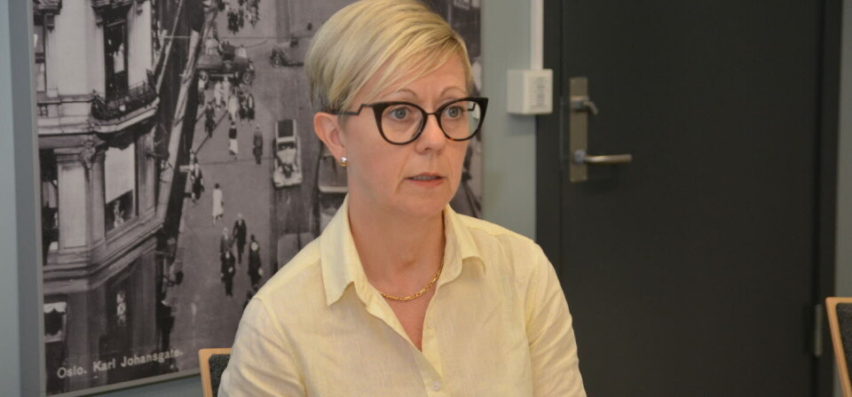 INNRØMMER GLIPP: – Da de første spesialistgruppene ble opprettet, ble medlemmenes habilitet gjennomgått, men ved etableringene av de siste spesialistgruppene har dessverre ikke dette blitt fulgt godt nok opp, sier Bente Hayes, innkjøpsdirektør for legemidler i Sykehusinnkjøp HF. Foto: Lasse Moe