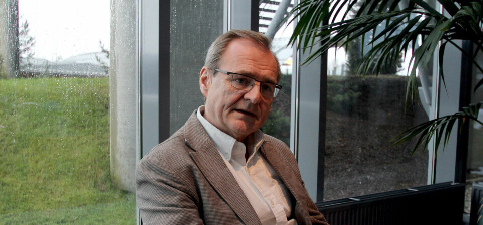 LEDER FORUMET: Lars Vorland leder Beslutningsforum. Her avbildet ved forrige møte, på Gardermoen. Foto: Øyvind Bosnes Engen