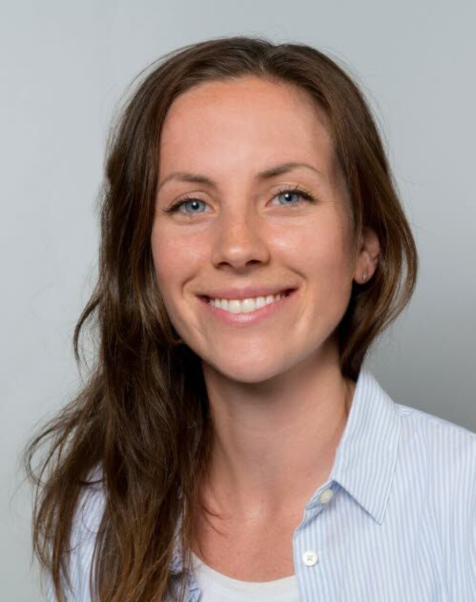 GAMEIFICATION: – Hele programmet er interaktivt og gir blant annet en 360-graders visning inne i en blodåre, sier postdoktor Karianne Svendsen ved UIO.
Foto: Carina Knudsen GAMEIFICATION: – Hele programmet er interaktivt og gir blant annet en 360-graders visning inne i en blodåre, sier postdoktor Karianne Svendsen ved UIO.
Foto: Carina Knudsen