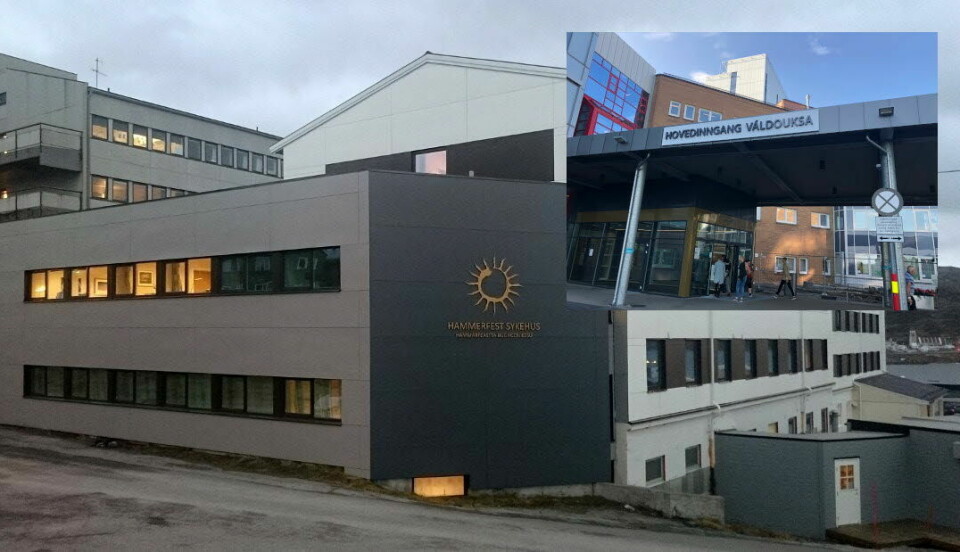 Det var i januar at regjeringen la frem sin politiske plattform, Granavolden-plattformen, med det overraskende punktet om å legge Finnmarkssykehuset under UNN (innfelt).  Foto: