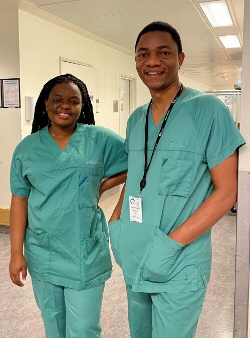 Sithembile Chimaliro og Leonard Chafewa.
Foto: Henriette Isachsen Sithembile Chimaliro og Leonard Chafewa.
Foto: Henriette Isachsen