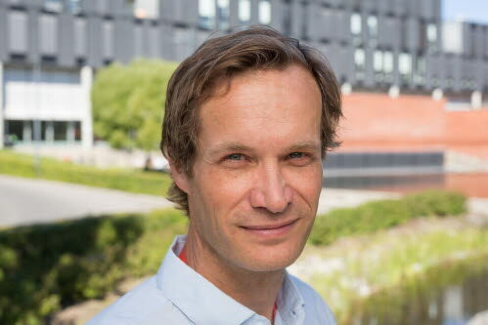 En av legene som står bak utviklingen er forsker Einar Martin Aandahl.
Foto: Frode Reier Nilsen En av legene som står bak utviklingen er forsker Einar Martin Aandahl.
Foto: Frode Reier Nilsen