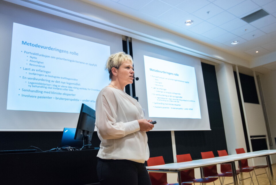 KRITISK TIL SYSTEMET: Amgens Kristin Svanqvist, her avbildet mens hun fortsatt var seksjonssjef i SLV. Arkivfoto: Vidar Sandnes Foto: