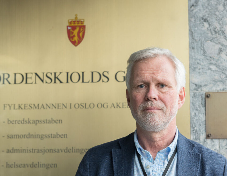 – Vi skulle gjerne ha hatt en raskere saksbehandling. Vi har hatt et etterslep i mange år og jobber med å effektivisere saksbehandlingen, sier Jan Pette Odden, fylkeslege i Oslo og Akershus. Foto: Per Corneliussen