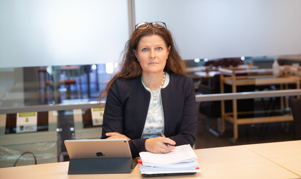 INNFØRER FLERE METODER: Beslutningsforum sa ja til flere nye metoder mandag. Her representert ved leder Cathrine Lofthus, som også er administrerende direktør i Helse Sør-Øst. Foto: Vidar Sandnes