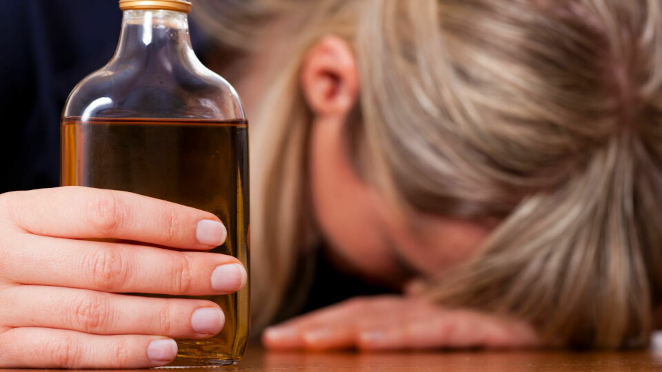 ALKOHOL: De som drakk mye før, drakk enda mer under koronapandemien. Illustrasjonsfoto: Colourbox.com Foto:
