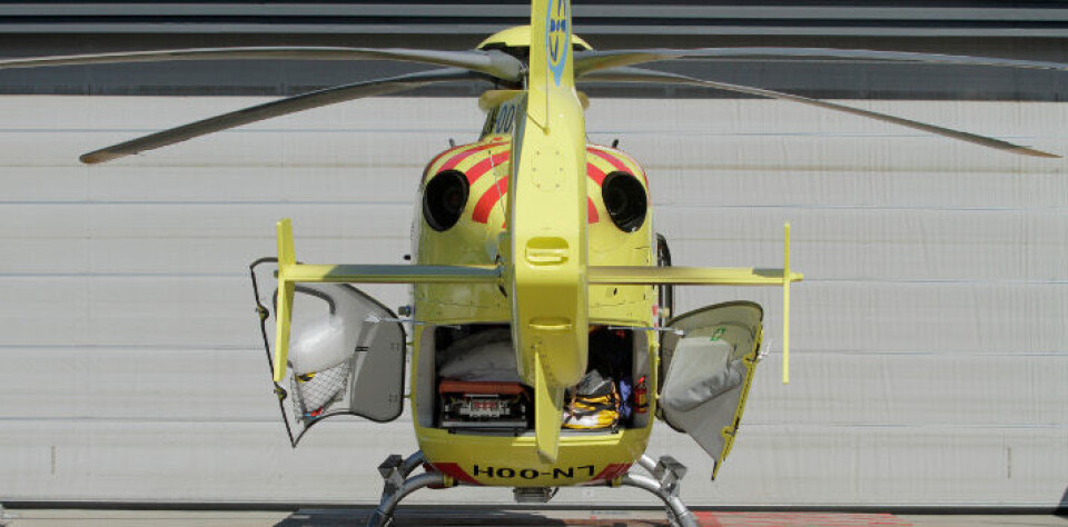 RASKERE DIAGNOSE:Stiftelsen Norsk Luftambulanse vil ha CT-skanner i legehelikopteret. Foto: Fredrik Neumann/Felix Features