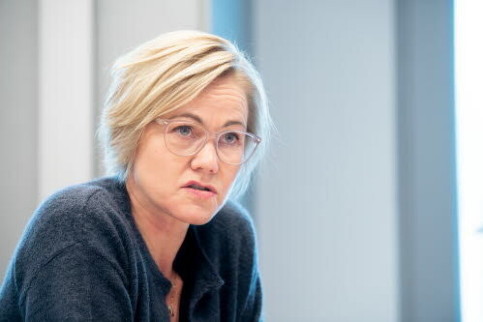 ENDRING: – Forslag til endringsforskrift og revidert retningslinje vil bli sendt på offentlig høring og dersom det i høringsprosessen dukker opp momenter av betydning for lovhjemmelen skal vi også se nærmere på det, sier helse- og omsorgsminister Ingvild Kjerkol (Ap).
Foto: VIdar Sandnes ENDRING: – Forslag til endringsforskrift og revidert retningslinje vil bli sendt på offentlig høring og dersom det i høringsprosessen dukker opp momenter av betydning for lovhjemmelen skal vi også se nærmere på det, sier helse- og omsorgsminister Ingvild Kjerkol (Ap).
Foto: VIdar Sandnes