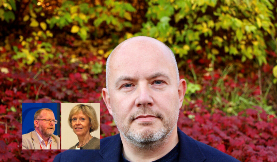 SLITER: Børge Mathiassen ved UNN, samt Tor Severinsen (innfelt), sykehuset Telemark og Marit Bjartveit ved OUS, sliter med tapte inntekter som følge av ISF-omleggingen. Foto: Lisbeth Nilsen/UNN/OUS