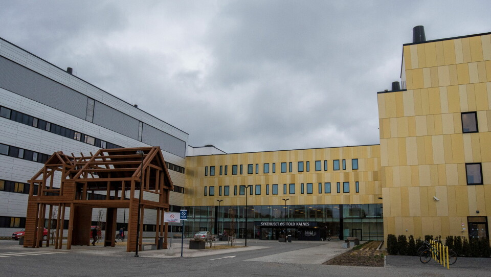 FÅR GEBYR: Sykehuset Østfold er pålagt et gebyr fra Datatilsynet etter at pasientopplysninger var tilgjengelige for ansatte som ikke skulle hatt tilgang.  Foto: Vidar Sandnes