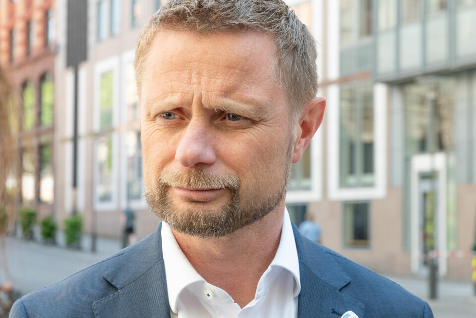 AVVISER: Helseminister Bent Høie (H) avviser kritikken mot «Pasientens helsetjeneste».  Foto: Per Corneliussen
