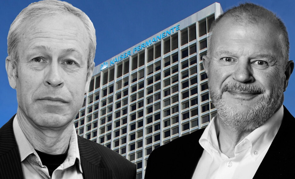 UT PÅ TUR: Daværende rådgiver Helge Garåsen (t.v.) og daværende helseminister Bjarne Håkon Hanssen var blant dem som fant inspirasjon hos Kaiser Permanente på slutten av 2000-tallet. Foto: Montasje: Ole Gunnar Onsøien/Coolcaesar(CC BY-SA 4.0)/Trondheim Kommune/Espen Solli UT PÅ TUR: Daværende rådgiver Helge Garåsen (t.v.) og daværende helseminister Bjarne Håkon Hanssen var blant dem som fant inspirasjon hos Kaiser Permanente på slutten av 2000-tallet. Foto: Montasje: Ole Gunnar Onsøien/Coolcaesar(CC BY-SA 4.0)/Trondheim Kommune/Espen Solli