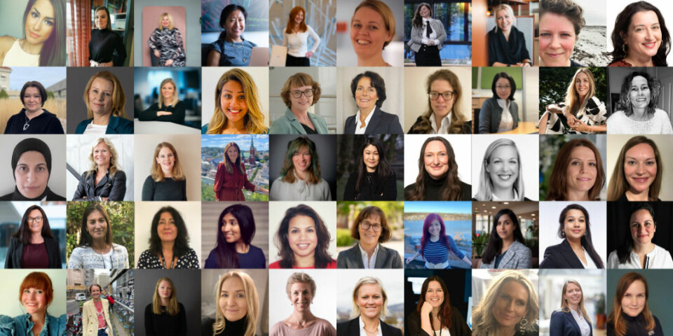 TEKNOLOGI: På kvinnedagen de siste fem årene har Abelia og ODA kåret Norges fremste kvinner i teknologibransjen. Foto: Abelia